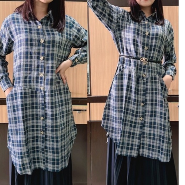 long tunik korea style