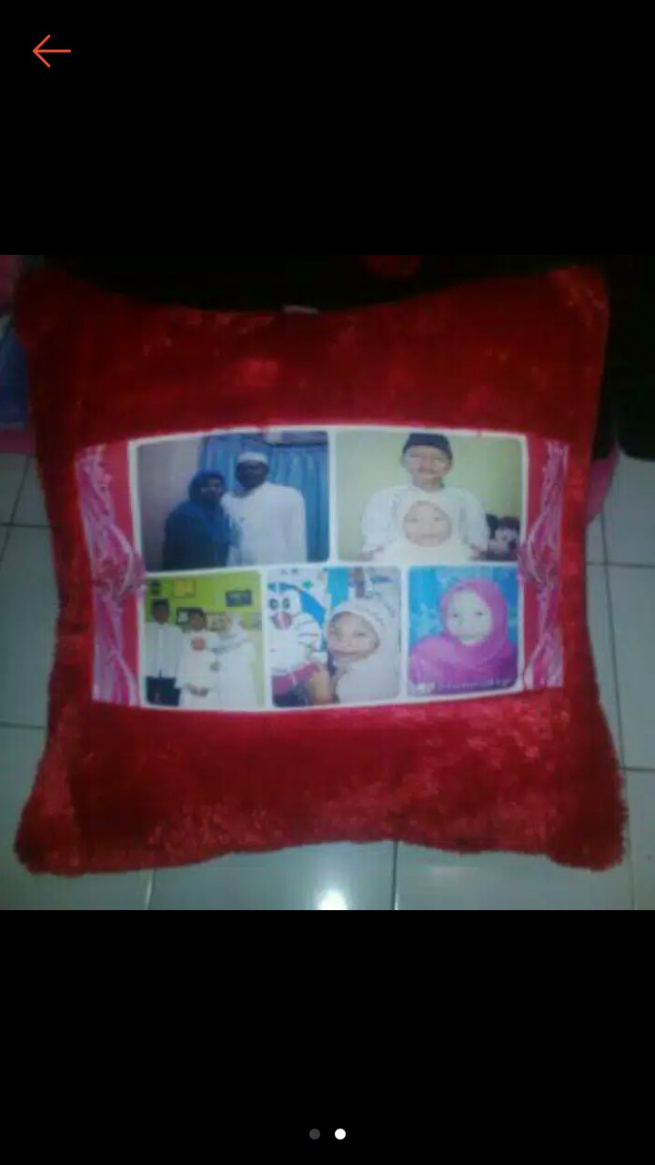 Bantal Foto Jumbo Uk 80x80