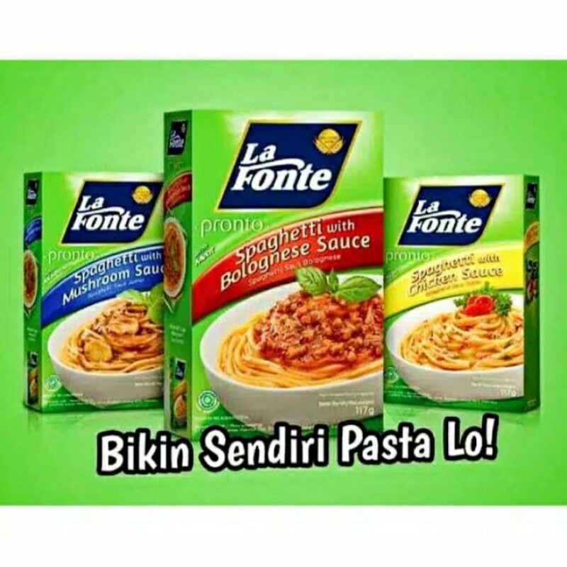 

lafonte spaghetti 117gr all variant