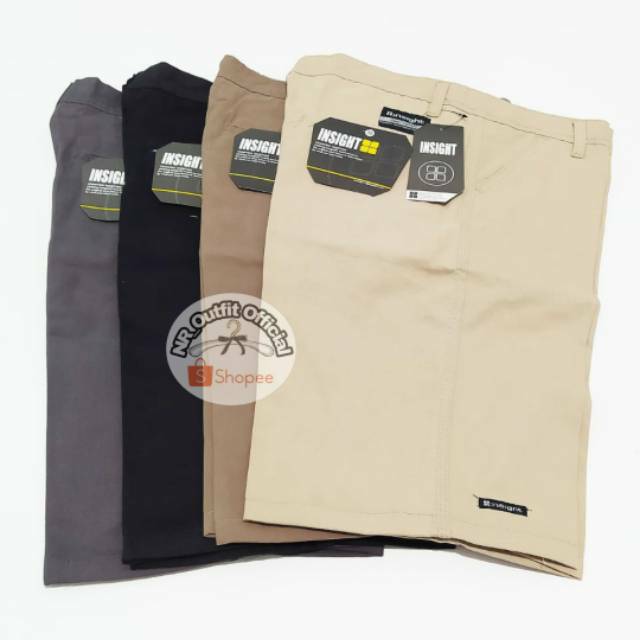 Celana Cinos Pendek Cowok Chino Pria Polos chinos big size INSGT Size 27-38 NR_Outfit Official COD