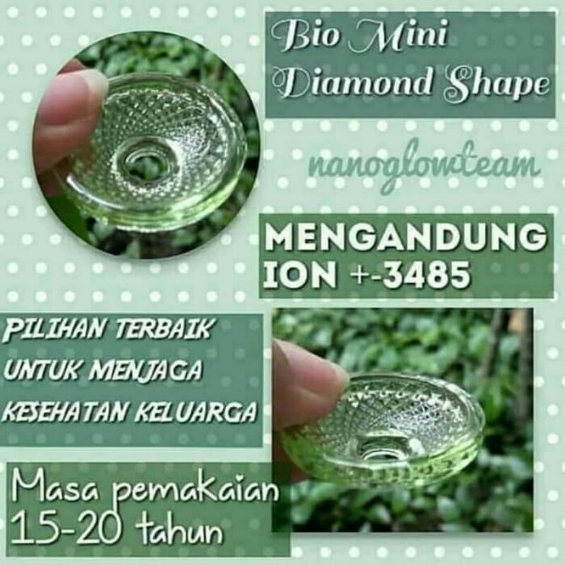 MCI BIOGLASS MINI DIAMOND SHAPE / BIOMINI DS ORIGINAL 1 Pcs + Box Exclusive