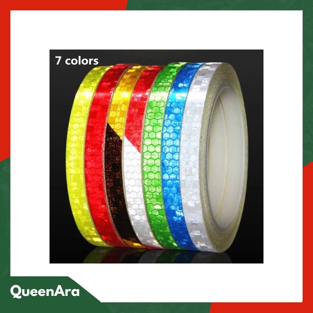 DUUTI Reflective Tape Adhesive Stiker Sepeda MTB Bike 800x1CM - MT80