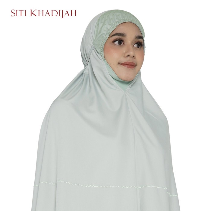 MUKENA- MUKENA SITI KHADIJAH BRODERIE ADEEVA - PUTIH -MUKENA.