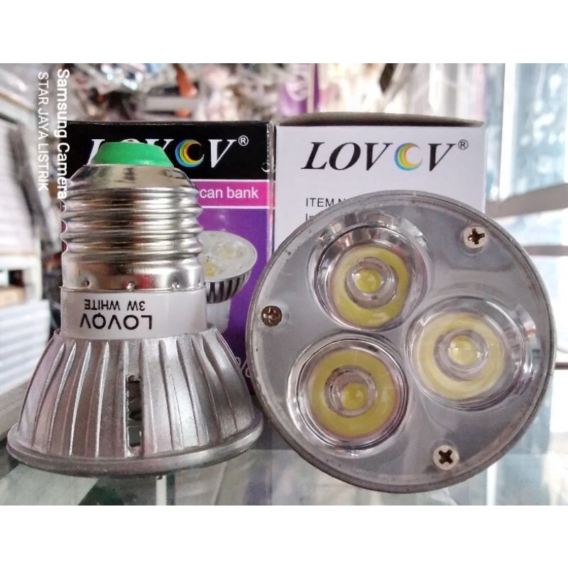 LED Spotlite MR16&amp;E27 Inlite-Lovov 220V 3W, 5W, 7W Cahaya Putih (6500K) &amp; Kuning (3000K)