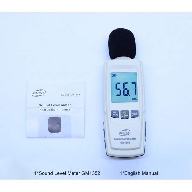 sound meter GM1352 Sound Level Meter GM1352 BENETECH  SOUND NOISE LEVEL METER