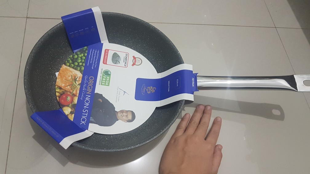 Frying Pan Non Stick Bima Origin D26cm, Stone Force Coating