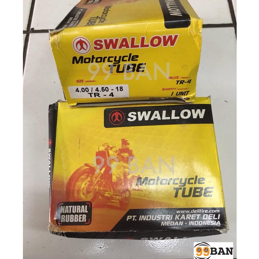 BAN DALAM SWALLOW 400/450-18 | 120/80-18, BAN DALAM MOTOR VELG 18, MOTOR CLASSIC / CUSTOM