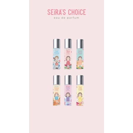 NEW FREE GIFT | 6ml Roll On Parfume Seira Choice | Eau de Parfum | Parfum Wanita Segar Manis