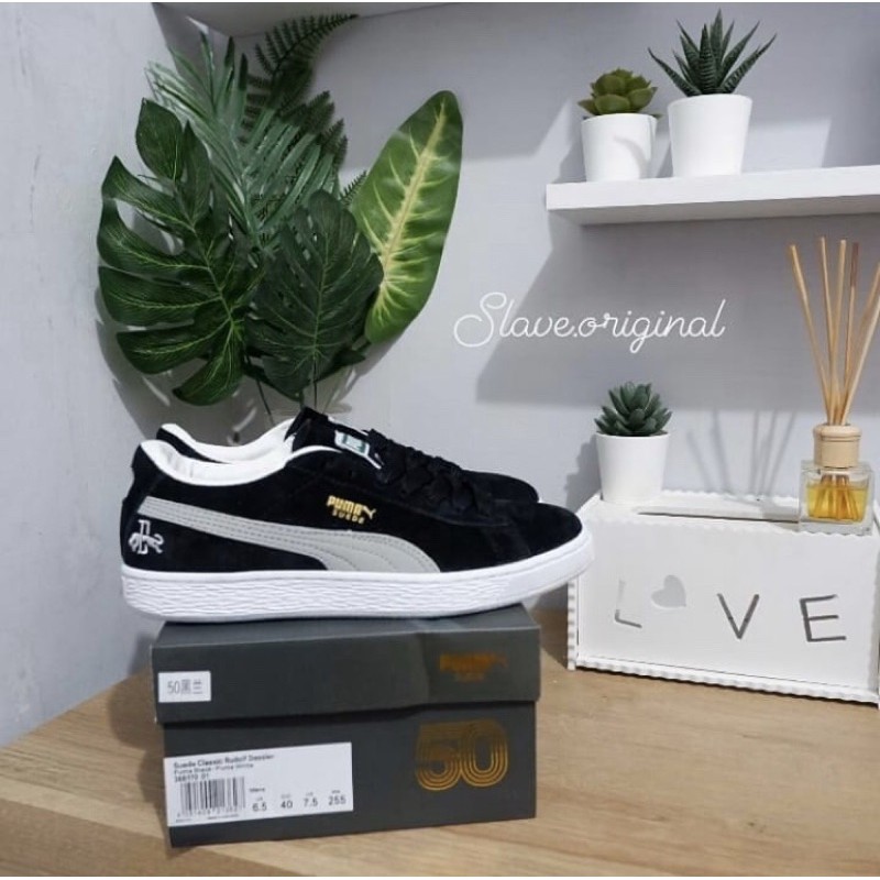 PUMA CLASSIC RUDOLF DASSLER BLACK WHITE ORIGINAL