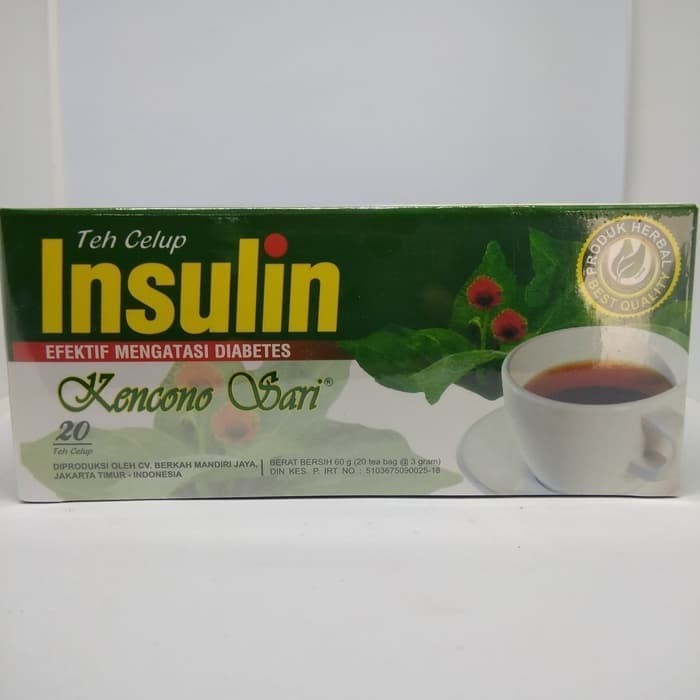 

TEH CELUP INSULIN OBAT HERBAL KENCONO SARI DIABET DIABETES ORIGINAL