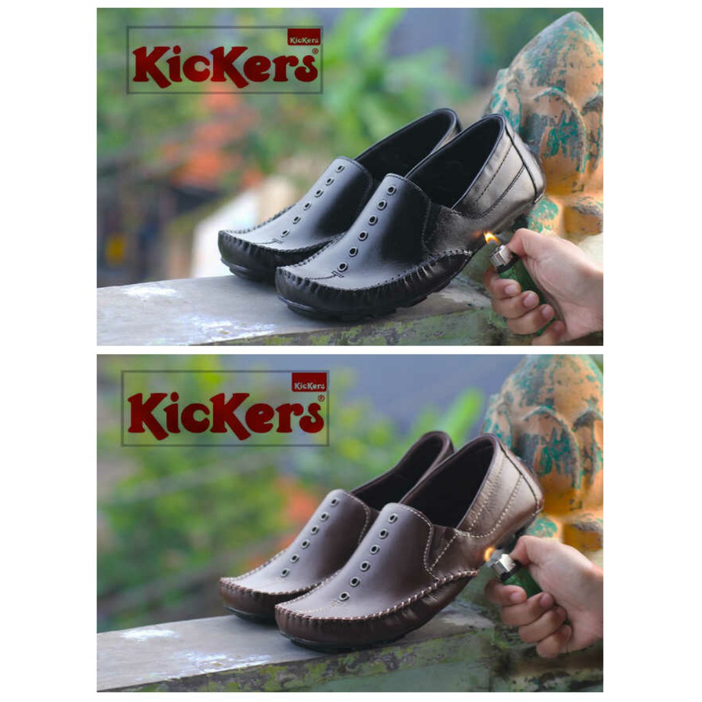 SEPATU FORMAL / CASUAL KULIT PRIA KICKERS  ( SEPATU KICKERS KERUT )