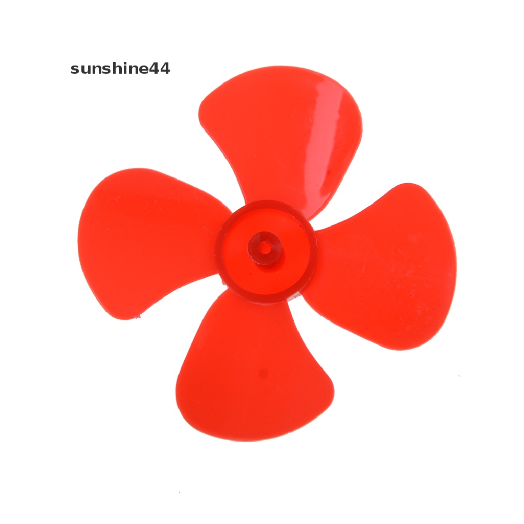 Sunshine 6pcs Balingbaling Plastik ABS Kualitas Tinggi 4 Bilah Ukuran 2mm X 56mm