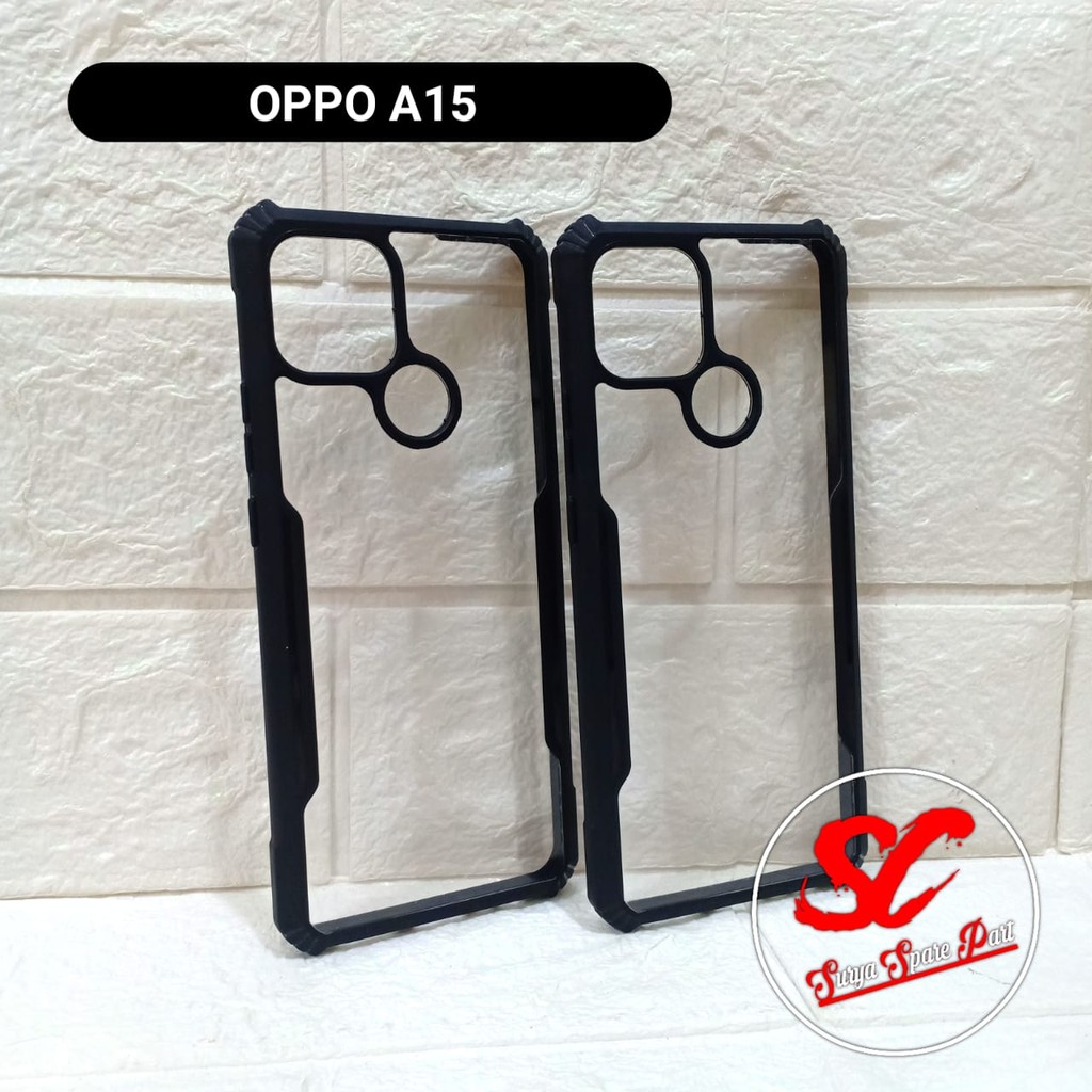 Clear Case Oppo A16 - Softcase Shockproof Oppo A15 A15S Oppo A16