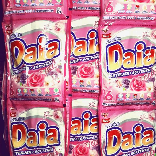 

DAIA Deterjen bubuk 57 gram