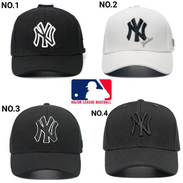 Topi Ny Original By Korea / Topi NY MLB With Box And PaperBag
