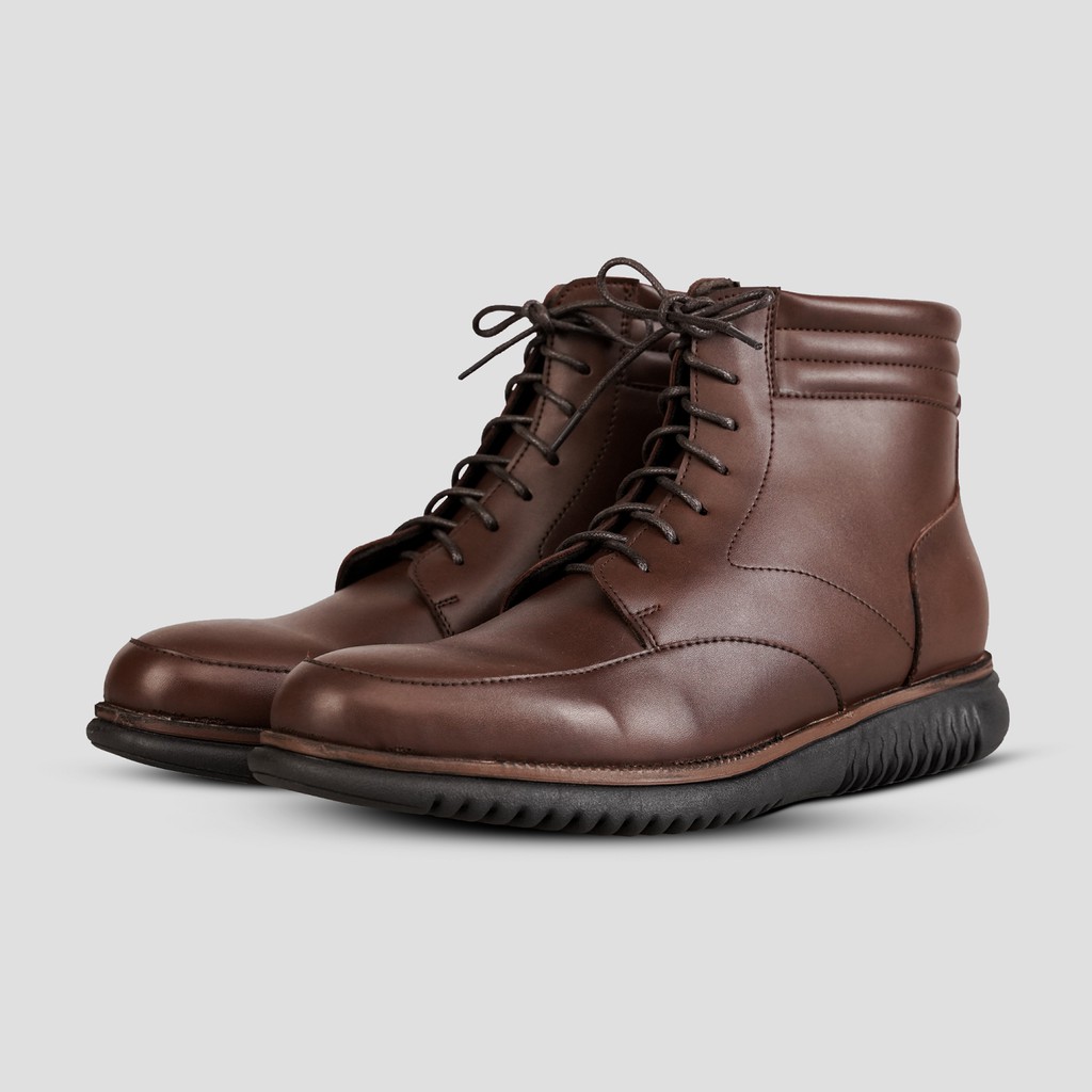 Sepatu Pria / Sepatu Kulit / Sepatu Formal / Sepatu Pantofel Malta 04 Brown