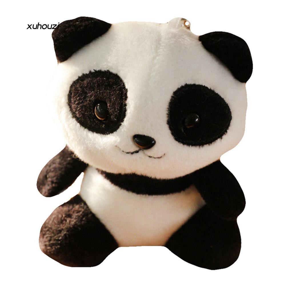 Xhz Gantungan Kunci Boneka Panda Kartun Lucu Bahan Plush Shopee