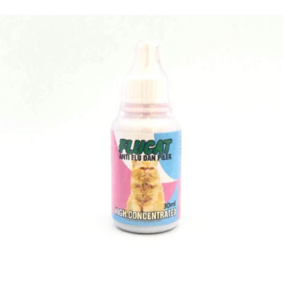 Flu Cat 30ml - Obat Flu & Pilek Kucing FluCat Antibiotik Kucing CatFlu