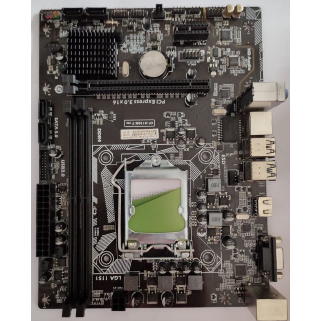 Mobo H110M Soket 1151 support Gen 6/Gen 7