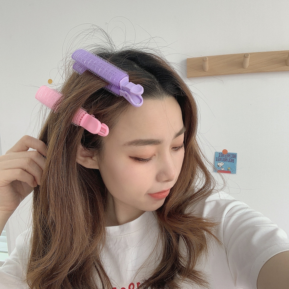 Jepit Rambut Poni Fluffy Model Simple Untuk Wanita