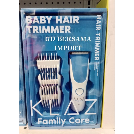 KLAZ Alat Pencukur Rambut Bayi/Baby Hair Trimmer