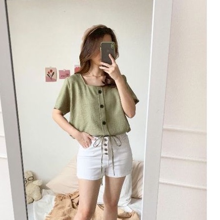 CLARIN TOP -- BLOUSE KATUN BASIC ADEM