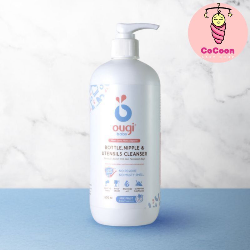 Ougi Bottle Cleanser / Pembersih Botol Susu / Sabun Natural Botol Bayi 500ml