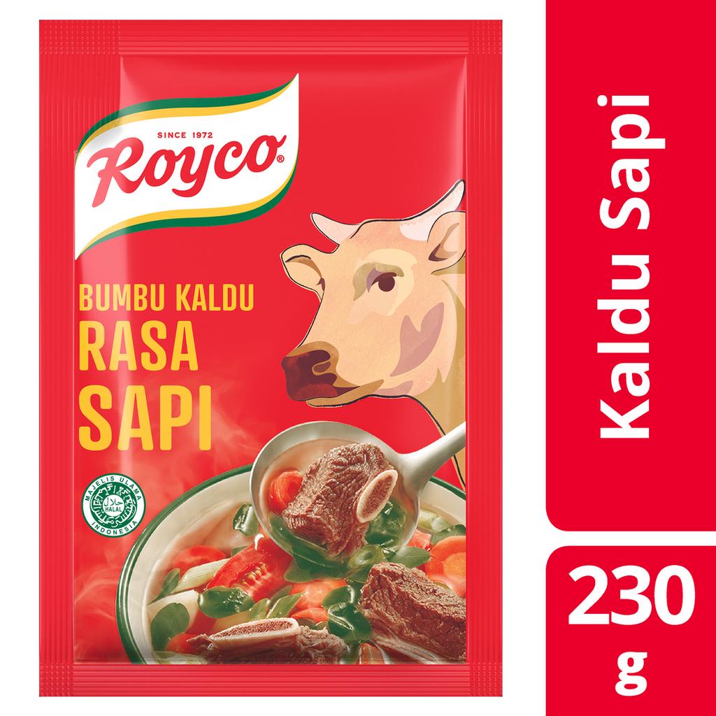 

Royco Bumbu Kaldu Sapi 230 G - Bumbu Kaldu Sapi, Penyedap Makanan, Bumbu Kaldu