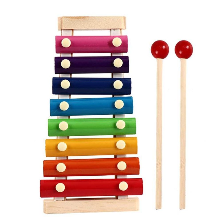 Mainan Anak Xylophone Beat Instrument Children Toy - F697 - Multi Color