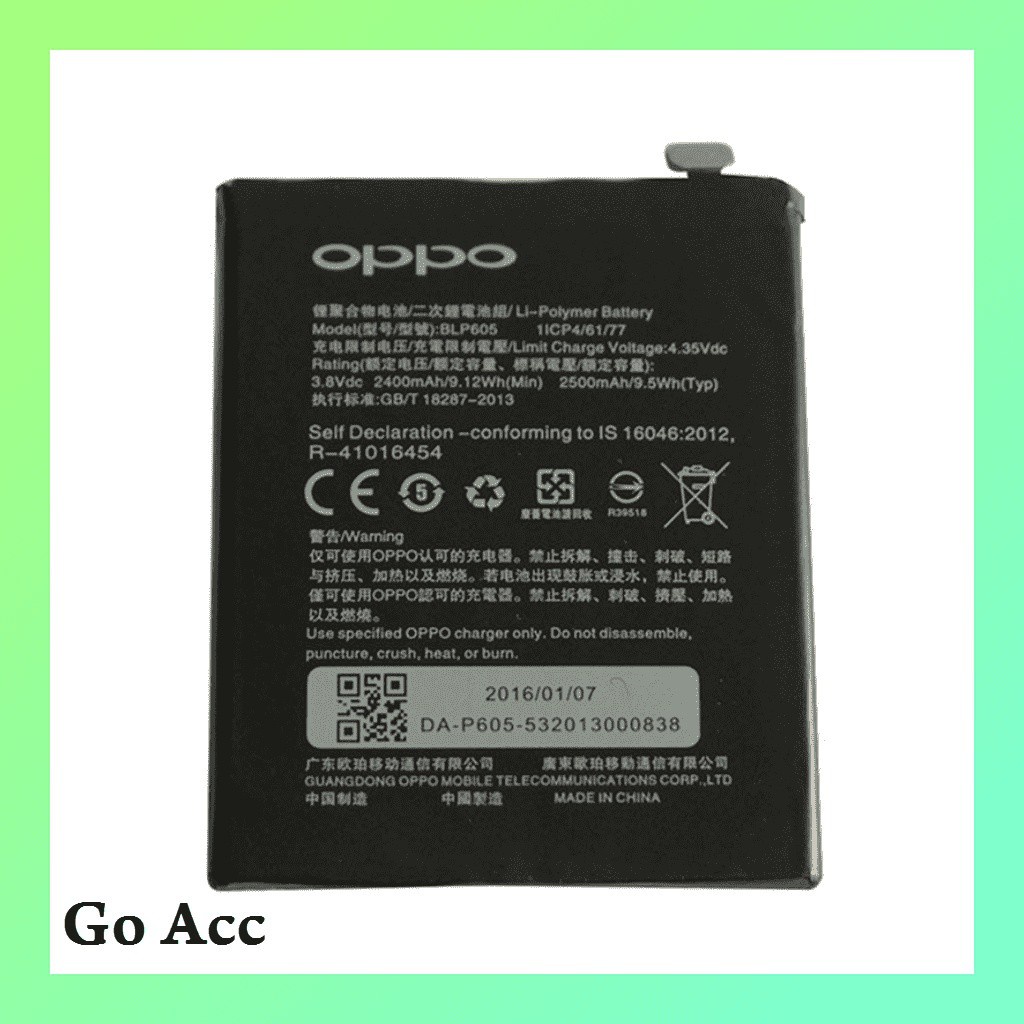 Baterai Battery Oppo A33 Neo 7, BLP605, BLP 605,BLP-605