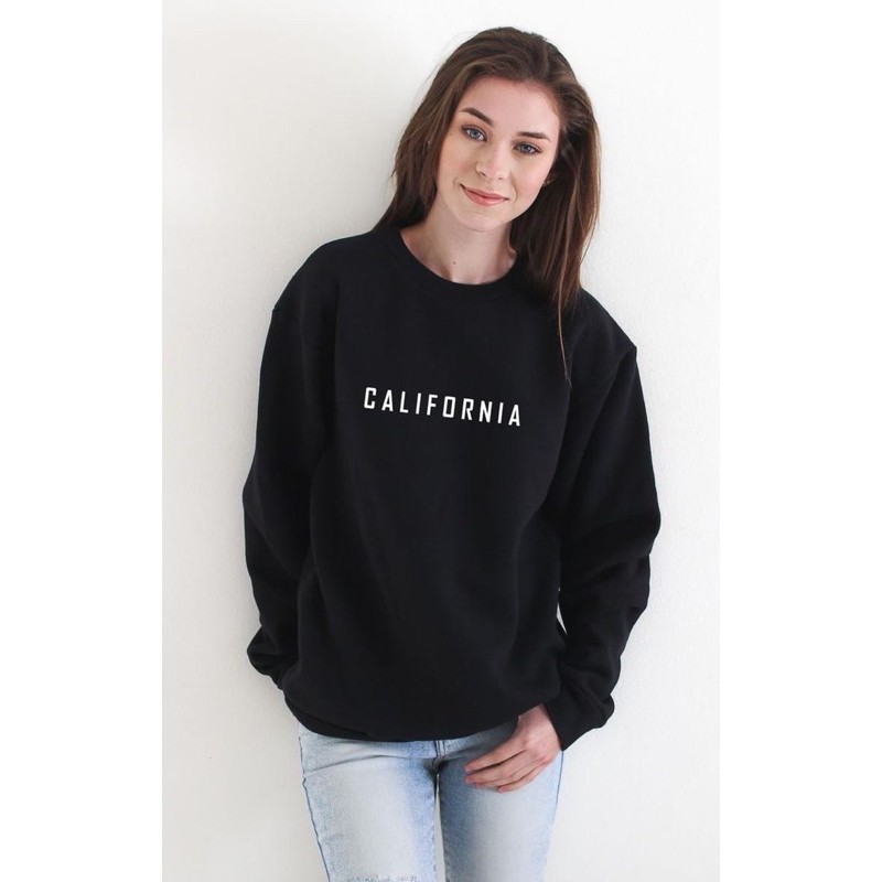 BASIC SWEATER CALIFORNIA Size M - XXXL