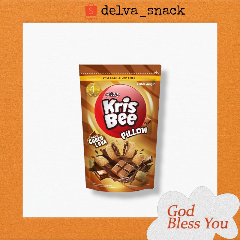 

Makanan Ringan Keis bee Pillow Rasa Chocho Lava 110 gram