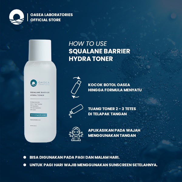 Oasea Squalane Barrier Hydra Toner 120ml