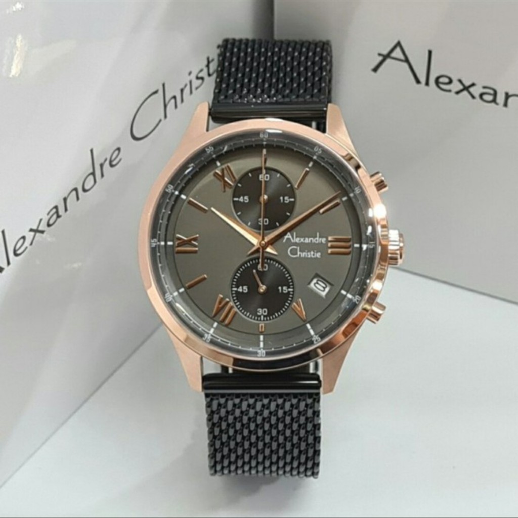 ORIGINAL Jam Tangan Pria Alexandre Christie AC 6567 / AC6567 / 6567 Garansi Resmi 1 Tahun.