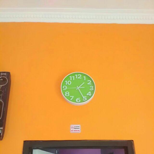 Jam Dinding Kikai Xym2738 Sweep Movement Diameter 30 Cm Best Seller