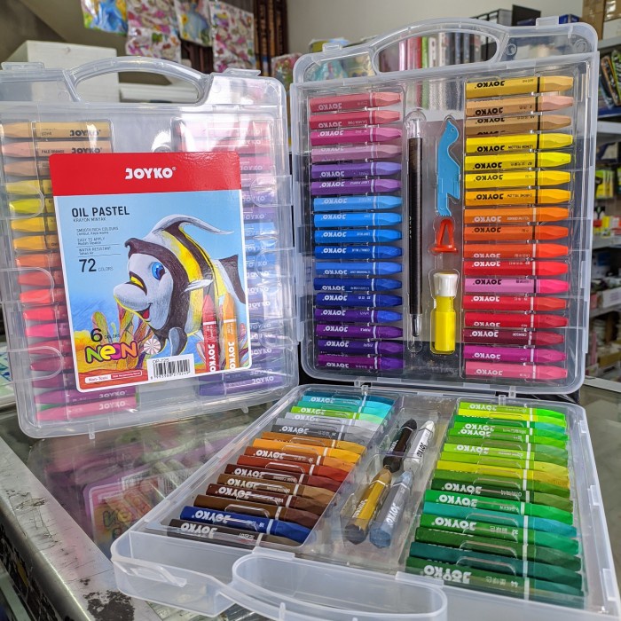 

crayon titi 72 warna / oil pastel titi 72 warna