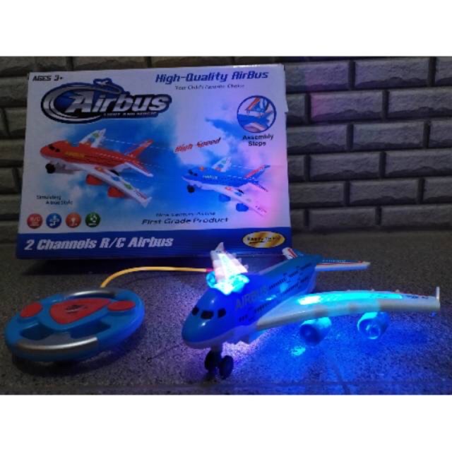 RC PESAWAT TERBANG AIRBUS ANAK MURAH - REMOT KONTROL PESAWAT JETBUS ANAK EDUKATIF