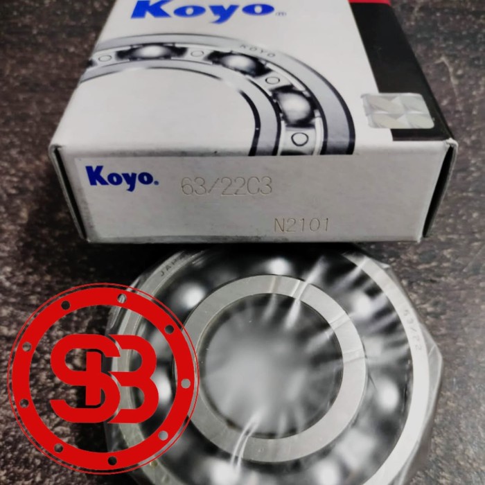 BEARING 63/22 KOYO JAPAN ORIGINAL 63/22 C3