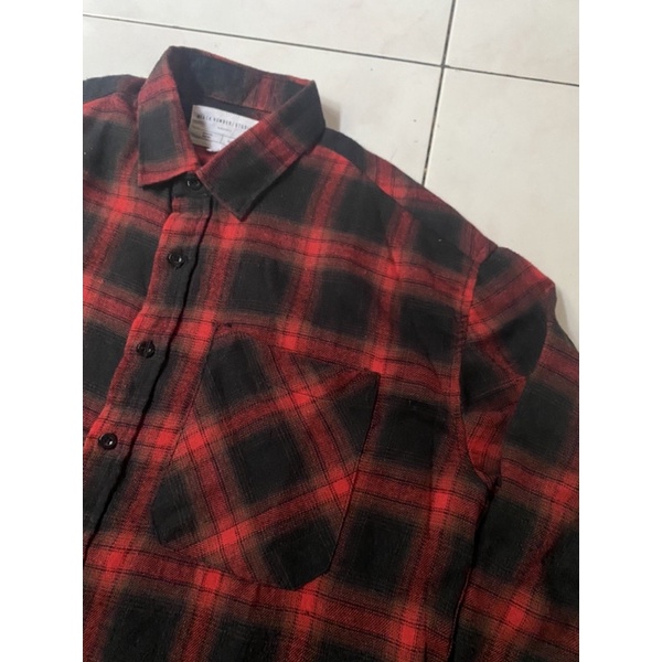Flannel Veterano Red Black Number (SOLDOUT❌)