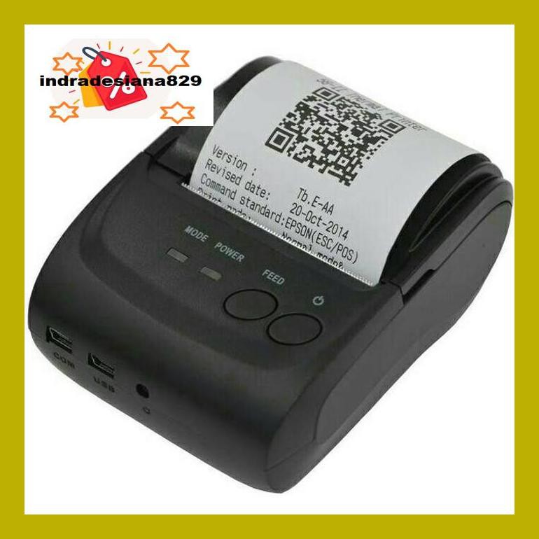 

Indr0Dpp Paket Printer Bluetooth Mini Portable + 10Pcs Kertas Thermal 57 X 47 8D6Indrr