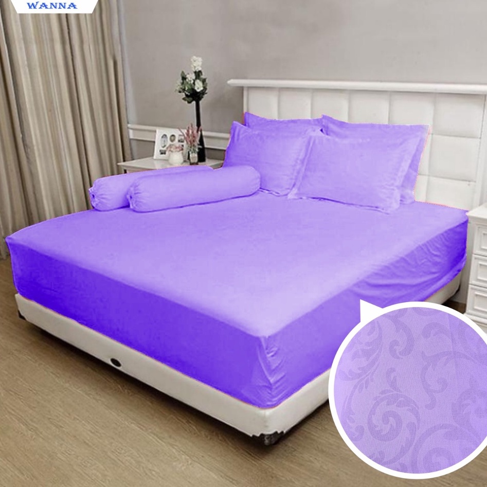 Seprei polos 200x200 homade sprei cantik tebal dan sangat bagus free sarung bantal