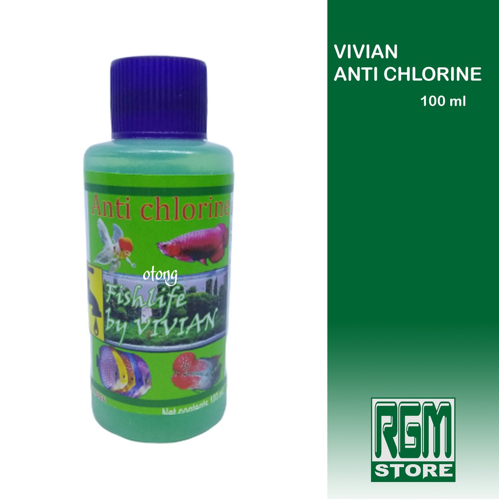 VIVIAN fishlife ANTI CHLORINE aquarium aquascape murah