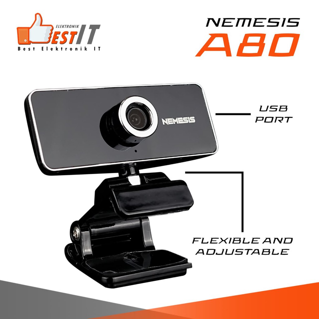 Webcam HD 960P NYK Nemesis A80 Night Hawk Streamer