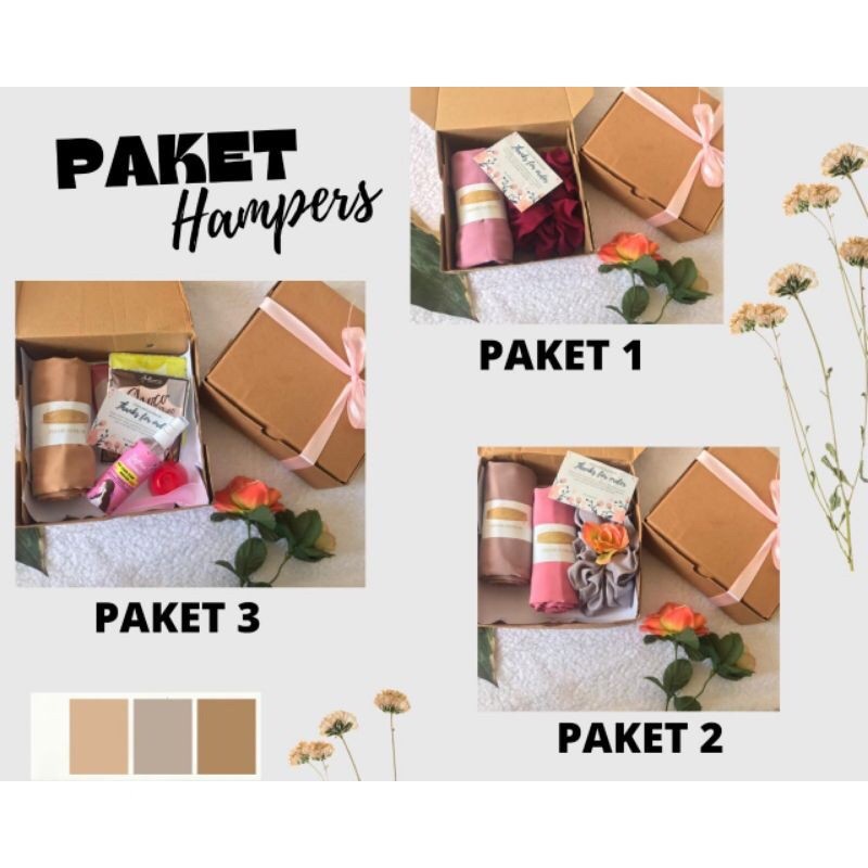 Kado Hempers Hijab Termurah / Paket Hijab Termurah Gift Hijab/paket jajan termurah/Gift Box Masker