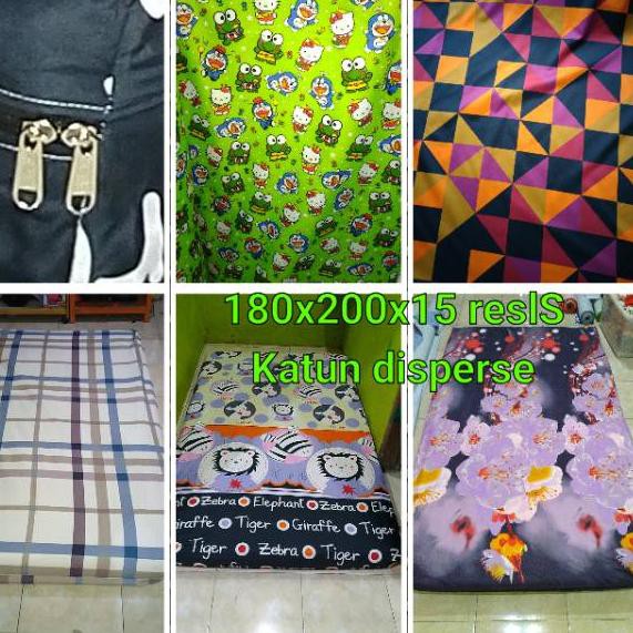 Flash Shop☺ Sarung kasur 180x200x15 no 1 ukuran 200x180x15 inoac yukata spring bed - Siap Kirim