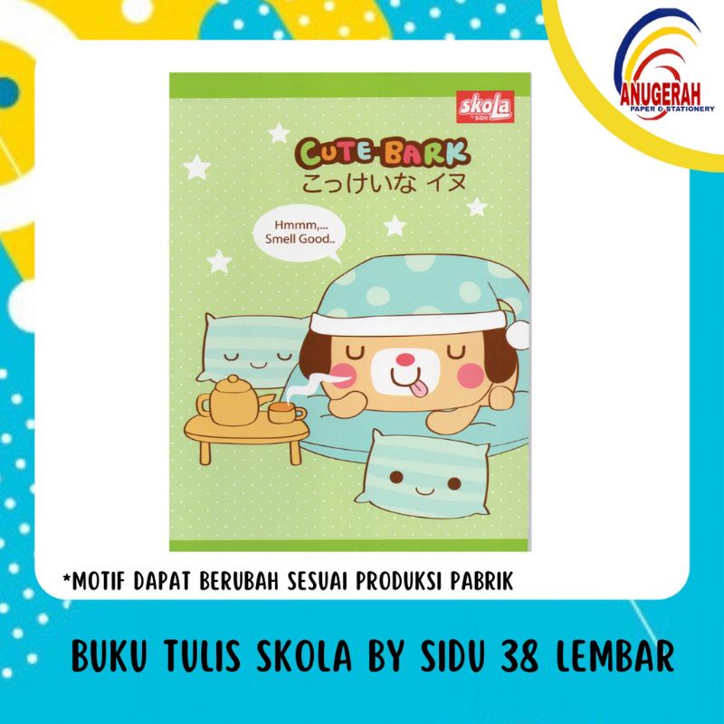 

Buku tulis SKOLA BY Sidu isi 38 lembar