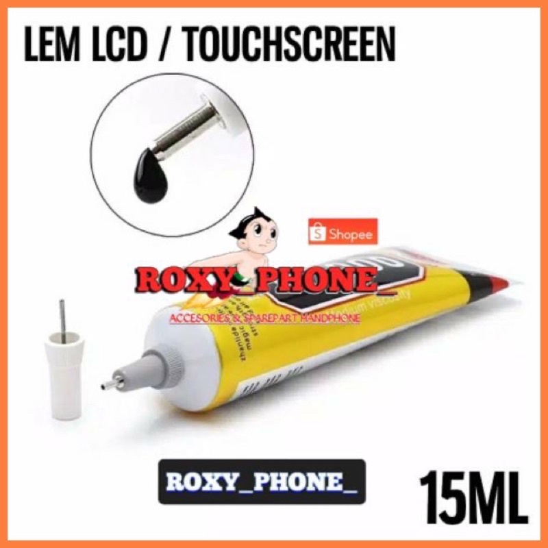 

LEM LCD TOUCHSCREEN T-7000 T7000 15 ML HITAM GLUE ORIGINAL