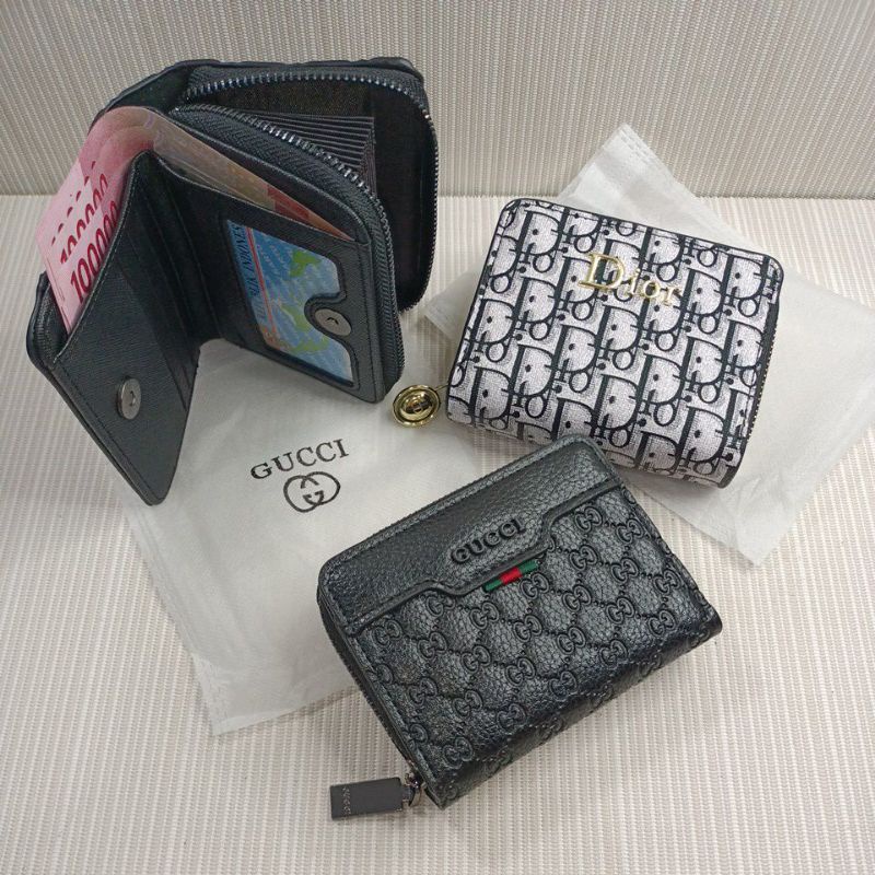 SALE !! Dompet mini 2in1 emboss with dustbag