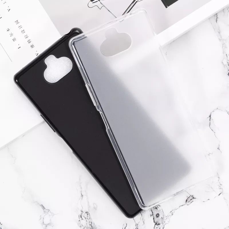 Softcase Matte Sony Xperia 10/10 Plus Frosted Ultra Thin Back Cover Case