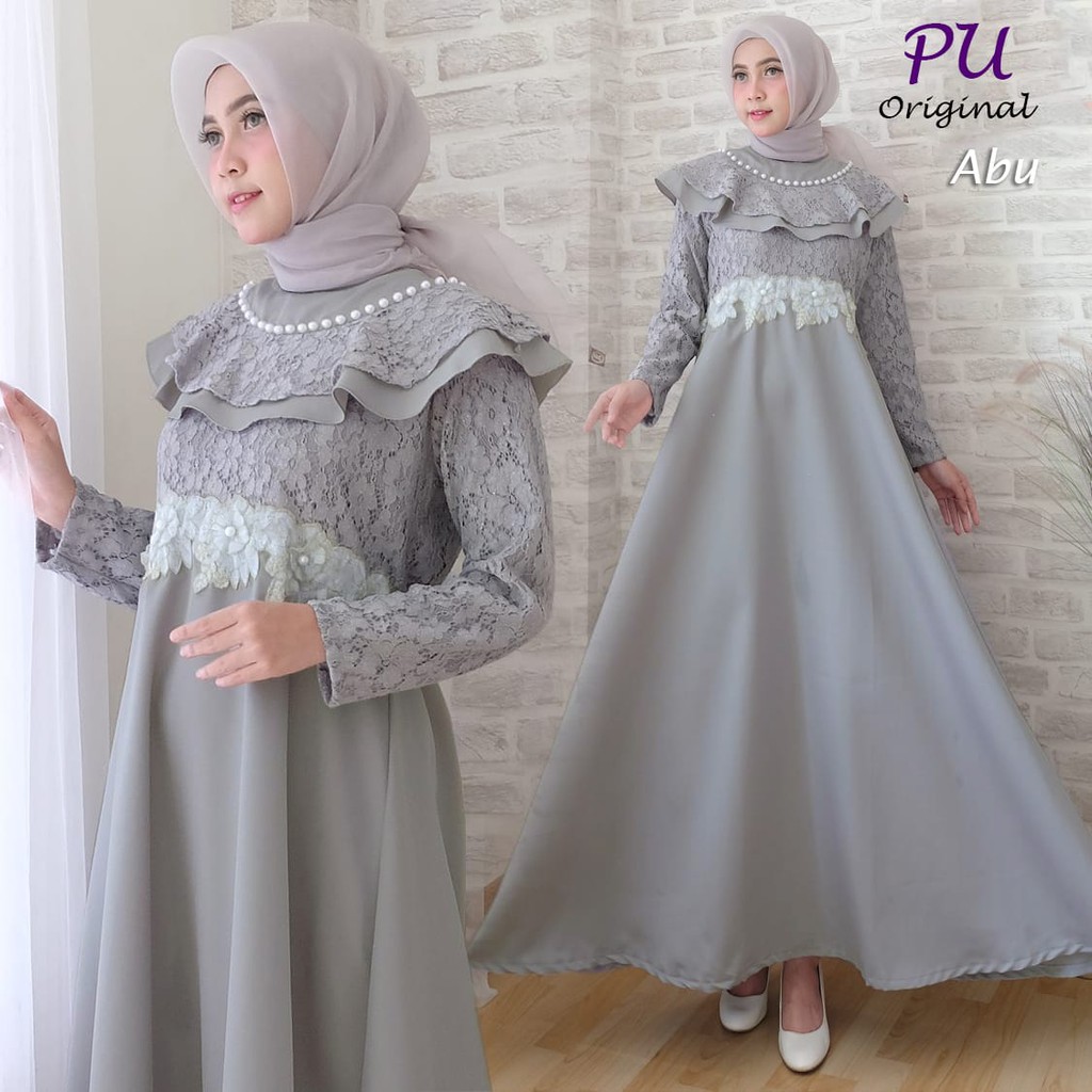  Baju  Gamis Perempuan  Dewasa  Hijab Casual